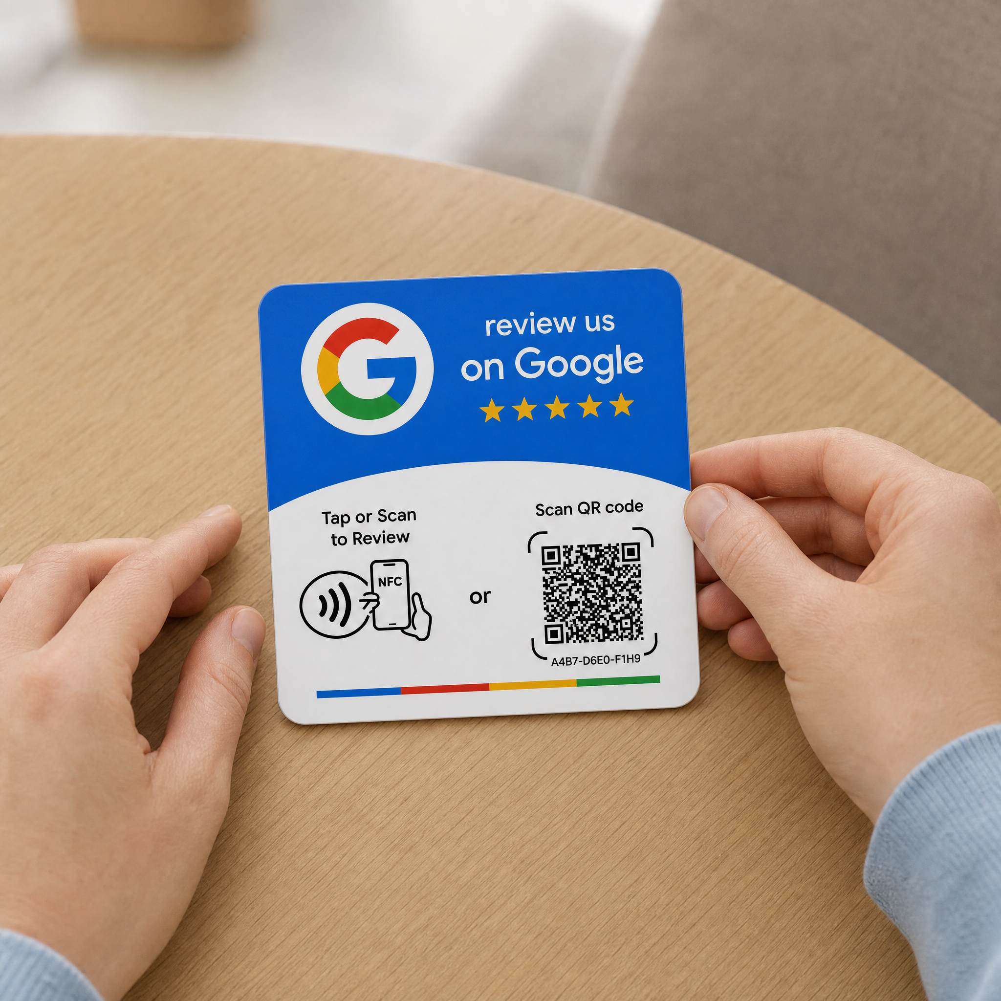 Google review card Image